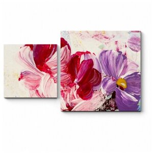 Модульная картина Бутоны цветов 160x96