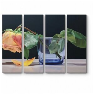 Модульная картина Чайная роза 160x120