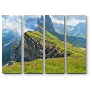 Модульная картина Итальянские Альпы170x128