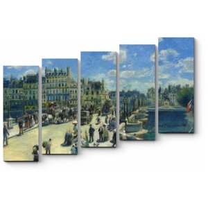 Модульная картина Новый мост, Париж, Пьер Огюст Ренуар 190x133