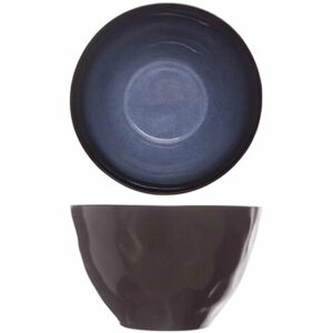 Набор из 2 салатников "Sapphire" круглый 15.5х15.5х9.5 см, синий, черный, керамика, Cosy&Trendy, 8642016