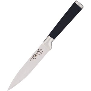 Набор ножей Mallony MAL-05RS, лезвие: 12.5 см, черный