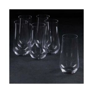 Набор стаканов для воды Alca, 480 мл, 6 шт Crystalite Bohemia 5231337 .