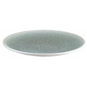 Набор тарелок 4 штуки, серия Luca, диаметр 27 см, фарфор, серый, Bonna