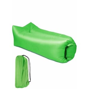 Надувной лежак "Cloud Lounger", зеленый