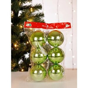 Новогоднее украшение елочное набор шаров на елку