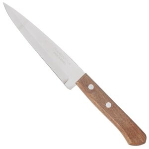Нож кухонный Tramontina, Universal, шеф-нож, нержавеющая сталь, 12.5 см, рукоятка дерево, 22902/005-TR