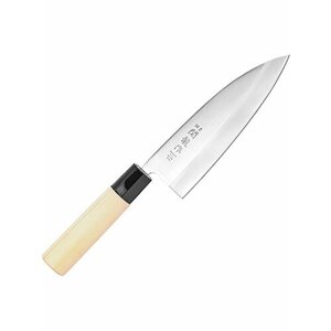 Нож кухонный универсальный / Киото Sekiryu / односторонняя заточка, нержавеющая сталь , 28,5 см