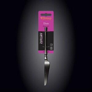 Нож столовый Diva Black 22,5 см. (999504001/1B). Wilmax