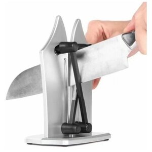Ножеточка ручная. Точилка для ножей. Универсальная профессиональная. Приспособление для заточки кухонных больших/маленьких ножей ножниц. Точило для ножа.