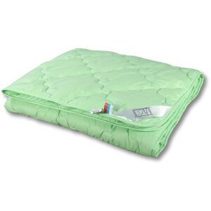 Одеяло Alvitek 1,5 спальный 140x205 см, Всесезонное, Зимнее, с наполнителем Бамбуковое волокно, Бамбук