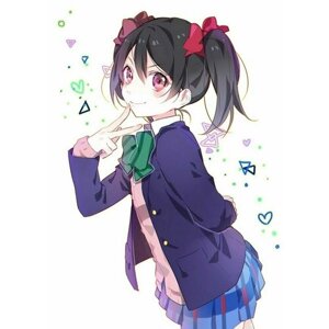 Плакат, постер на бумаге Love Live. Живая любовь. Размер 30 х 42 см