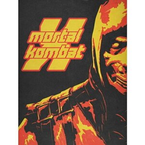 Плакат, постер на бумаге Mortal Kombat/Мортал Комбат/игровые/игра/компьютерные герои персонажи. Размер 42 х 60 см