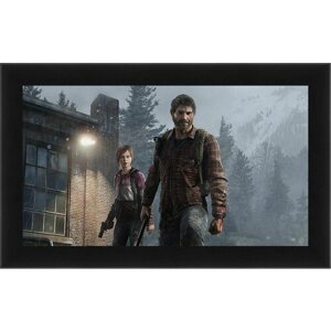 Плакат, постер на холсте The Last Of Us. Размер 60х84 см