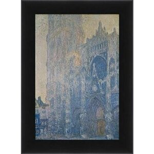 Плакат, постер на холсте The Rouen Cathedral. Клод Моне. Размер 21 х 30 см