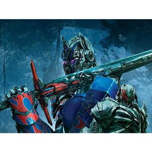 Плакат, постер на холсте Transformers: Optimus Prime/Трансформеры: Оптимус Прайм/комиксы/мультфильмы. Размер 42 х 60 см