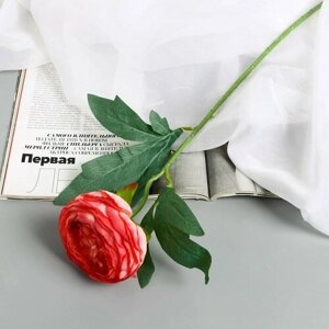 Poetry in flowers Цветы искусственные "Пион Пижон" d- 8 см 45 см, розово-красный