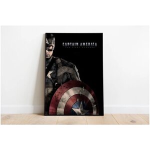 Постер "Герои Марвел"Формат А3 (30х42 см) / Плакат Marvel / Без рамы