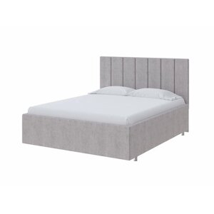PROxSON Кровать Modern Large (Ткань: Велюр Лофти Серый) 160x190