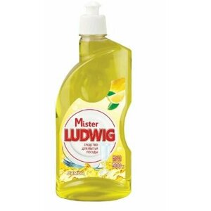 ROMAX Средство для мытья посуды,"Mister Ludwig", Лимон, 500г