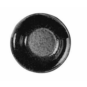 Салатник фарфоровый "Нанокрем" d-8см черный
