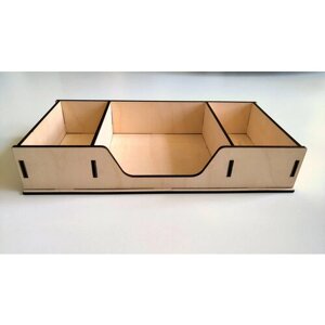 "Simple"салфетница-органайзер без покрытия