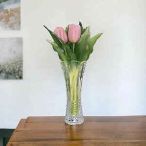 Стеклянная вазочка для цветов, миниатюрная, ас-декор