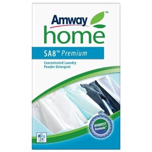 Стиральный порошок Amway SA8 Premium, 1 кг, 1 л, цитрусы, без отдушки, универсальное, для компрессионного трикотажа