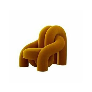 Стул интерьерный Tangled Chair (апельсиновый)