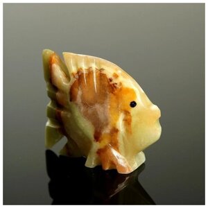 Сувенир «Рыба», 6,3 см, оникс
