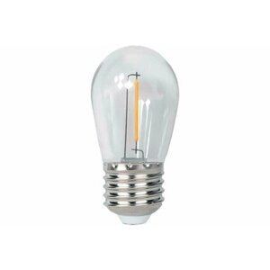 Светодиодная лампа Jazzway для "Белт лайт" LED-ECO-S14 1w E27 2700K CLEAR (3 шт)