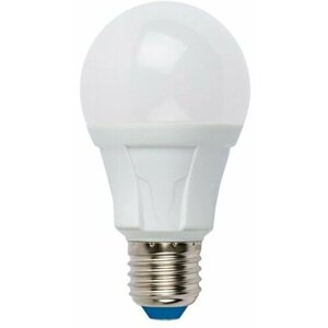 Светодиодная лампа шар A60 Белый теплый 12W UL-00001526 LED-A60-12W/WW/E27/FR PLP01WH яркая