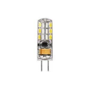 Светодиодная LED лампа Feron G4 12V 2W (170lm) 6400K 6K прозрачная 36x10 LB-420 25859 (упаковка 18 штук)