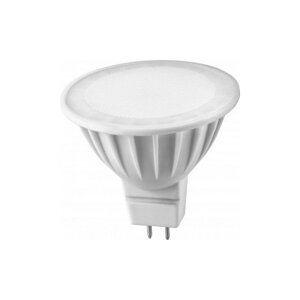 Светодиодная LED лампа онлайт MR16 GU5.3 220V 7W (490Lm) 3000K 2K 50x50 матовая ОLL-MR16-7-230-3K-GU5.3 71640 (упаковка 18 штук)