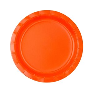 Тарелка оранжевая 17см 6шт/G