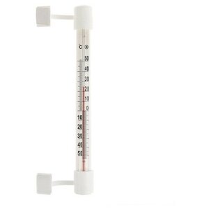 Термометр оконный, мод. ТСН-14/1, от -50°С до +50°С, на "липучке", упаковка картон, микс