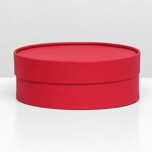 UPAK LAND Подарочная коробка «Рубин», красная, завальцованная, без окна, 20,5 х 7 см