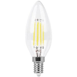 Упаковка светодиодных ламп 10 шт. Feron LB-66 25726, E14, C35, 7 Вт, 2700 К