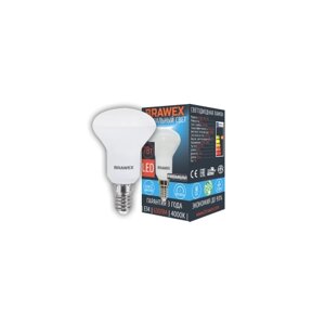 Упаковка светодиодных ламп BRAWEX 7Вт 4000К R50 Е14 2906A-R50-7N (10шт)