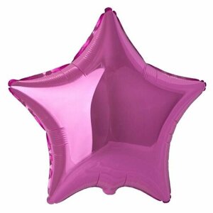 Воздушный шар, Весёлая затея, Звезда Pink металлик Испания