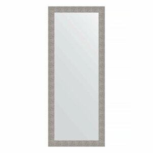 Зеркало напольное Evoform Definite Floor 810x2010 BY 6009 в багетной раме - чеканка серебряная 90 mm