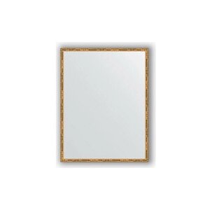 Зеркало в багетной раме поворотное Evoform Definite 67x87 см, золотой бамбук 24 мм (BY 0678)