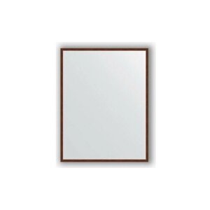 Зеркало в багетной раме поворотное Evoform Definite 68x88 см, орех 22 мм (BY 0672)