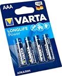 Батарейка VARTA LONGL. POWER AAA бл. 4