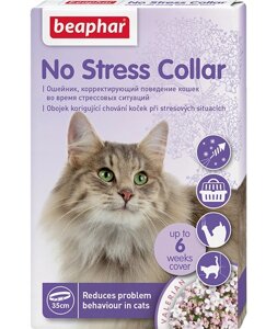 Beaphar Успокаивающий ошейник No Stress Collar для кошек (35 см., 1 шт.)