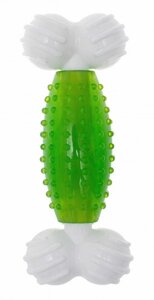 CanineClean игрушка Косточка с ароматом мяты для собак (19 см., Зеленый)