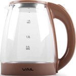Чайник электрический Vail VL-5550 коричневый 1,8 л.