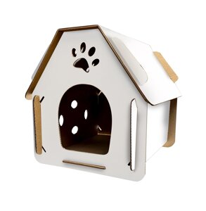 Dono Della картонный домик для кошек и собак (39 х 30 х 40 см.)