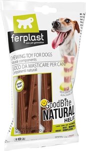 Ferplast игрушка-кость Goob N. Helix Bag Beef вкус говядины для собак (2 шт) (Small)