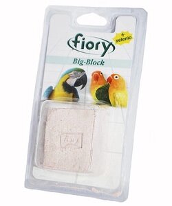Fiory Big Block Био-камень с селеном для птиц (100 г.)